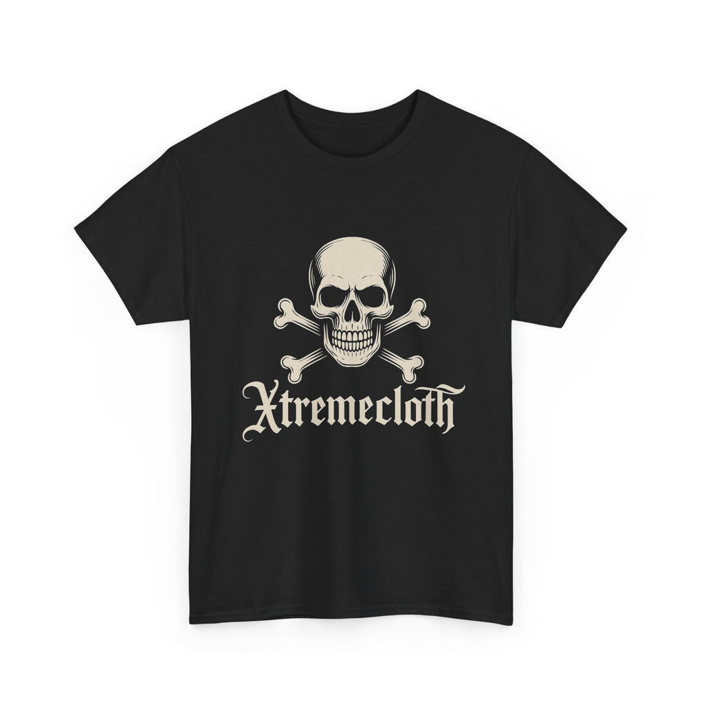 SKU-037- Skull & Bones Tee — Xtremecloth logo Graphic T-Shirt