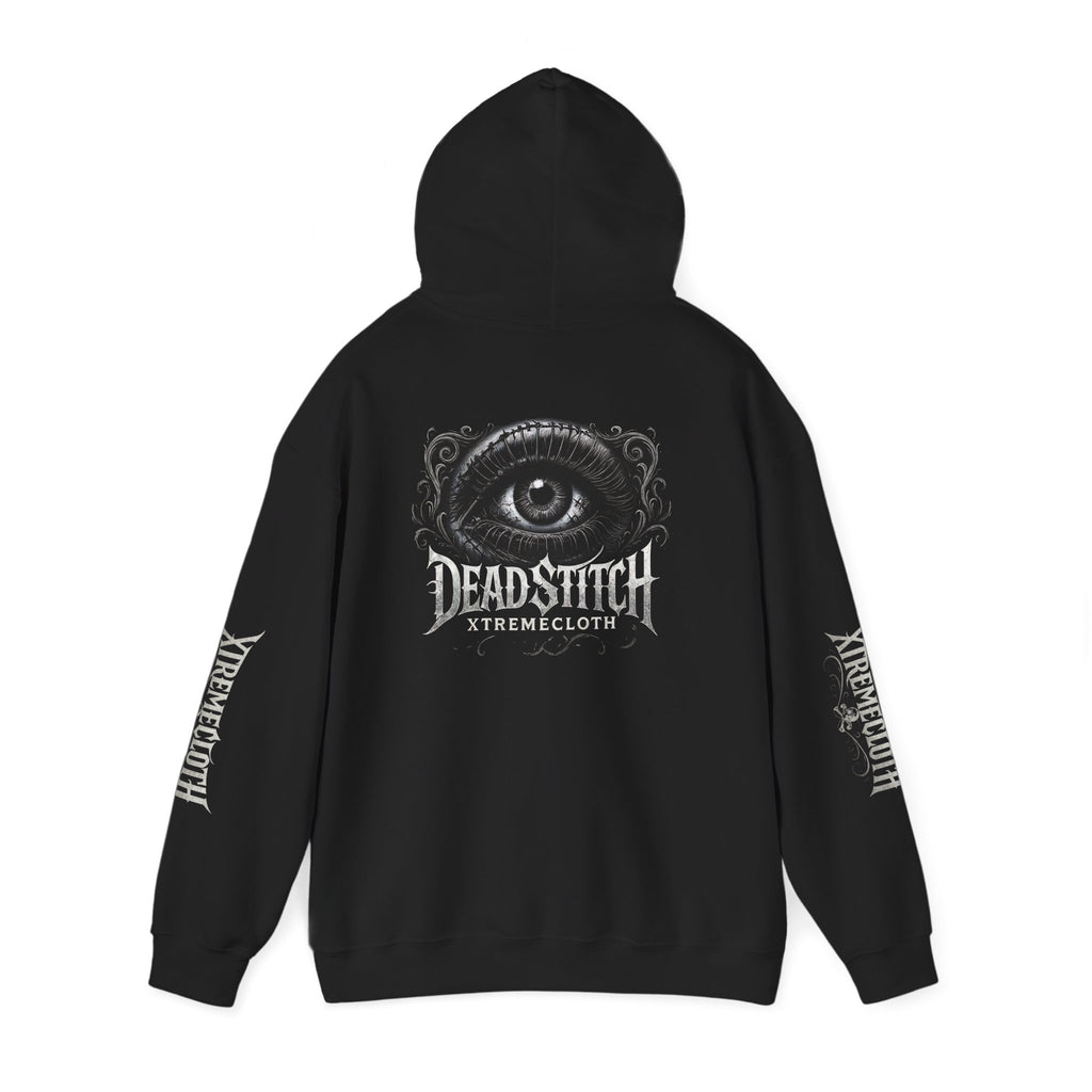 Deadstitch 'All-Seeing Eye' Hoodie — Gothic Graphic Pullover