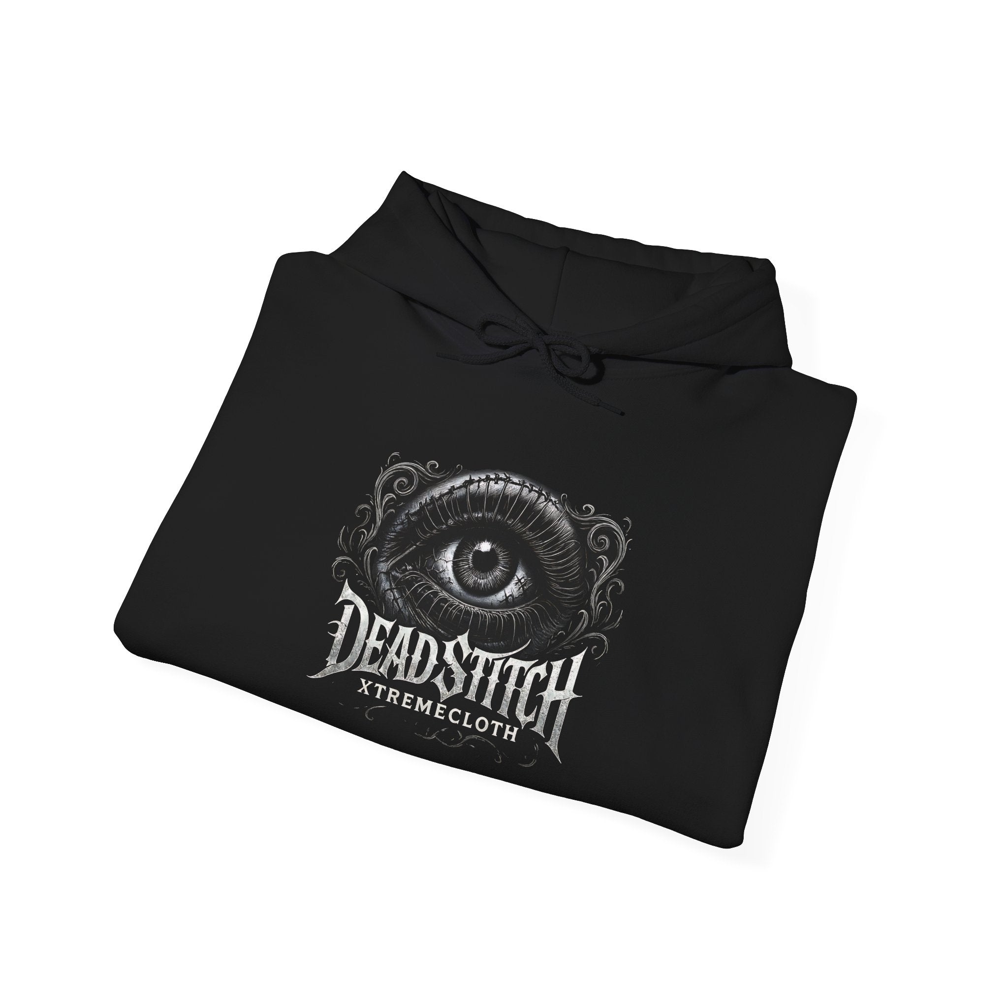 Deadstitch 'All-Seeing Eye' Hoodie — Gothic Graphic Pullover