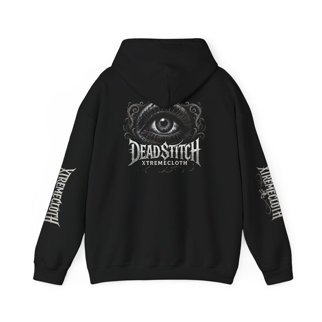 Deadstitch 'All-Seeing Eye' Hoodie — Gothic Graphic Pullover
