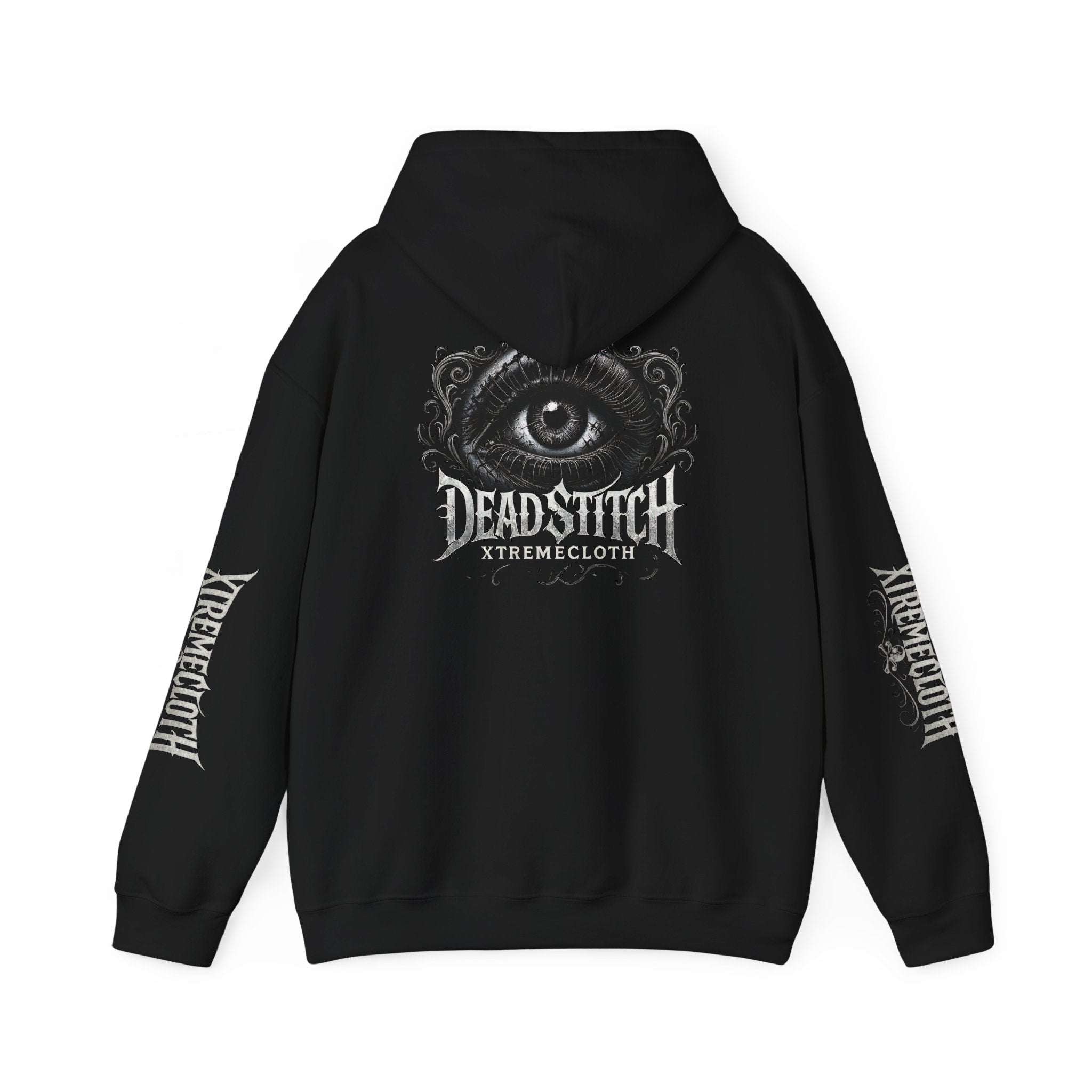 Deadstitch 'All-Seeing Eye' Hoodie — Gothic Graphic Pullover