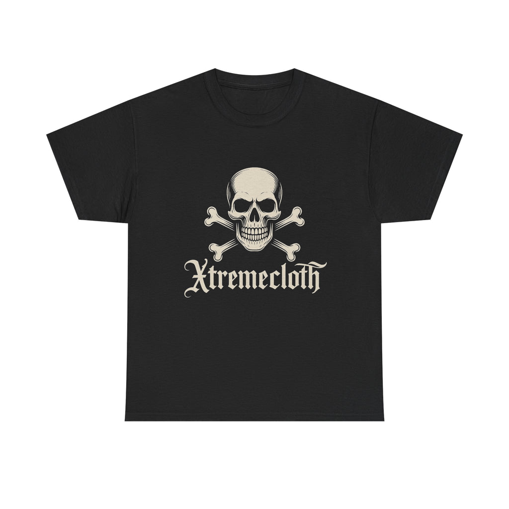 SKU-037- Skull & Bones Tee — Xtremecloth logo Graphic T-Shirt