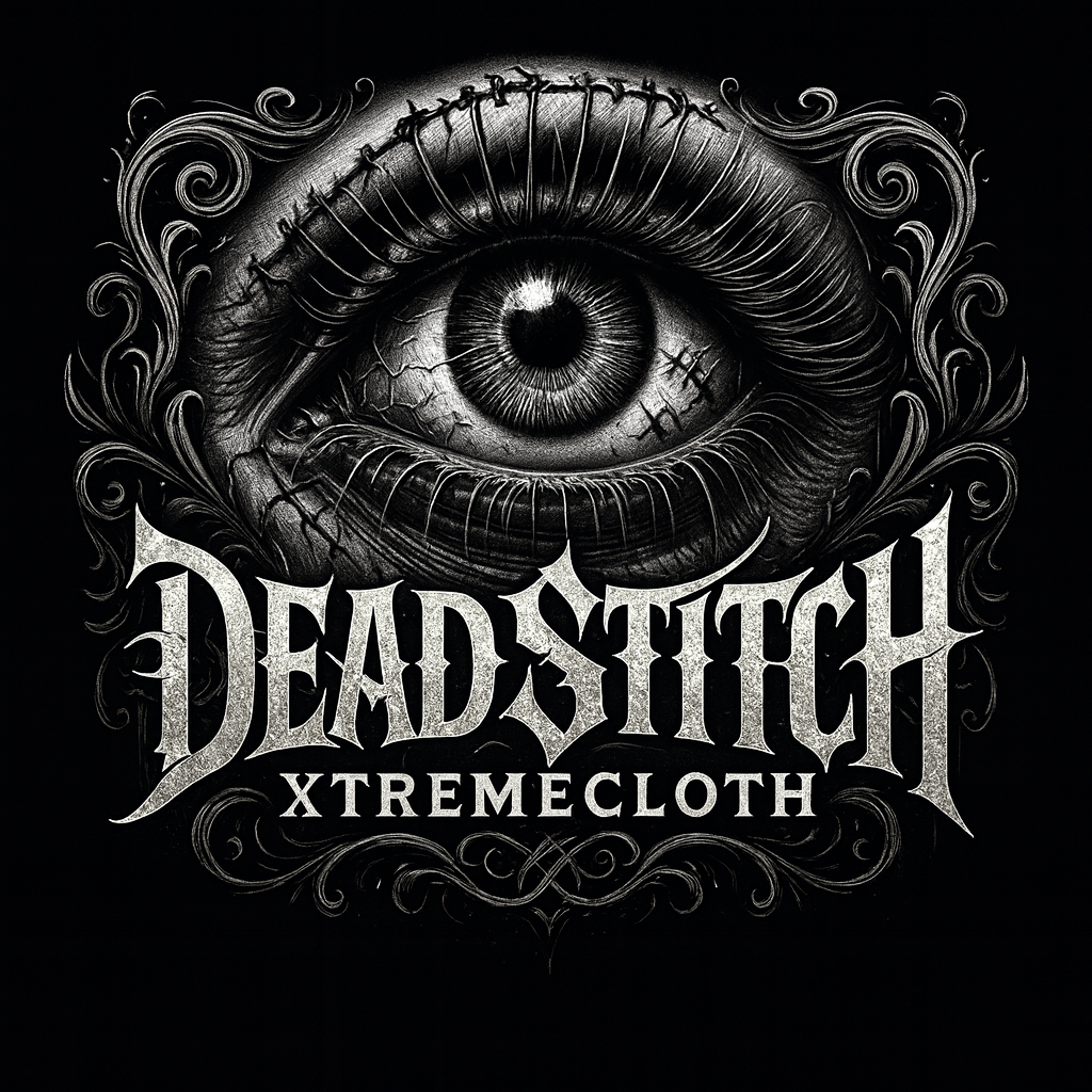 SKU-003 – DeadStitch Stitched Eye Gothic Illustration by XtremeCloth tee